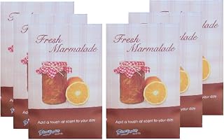 Fresh Marmalade Scented Sachets Pack of 6, Everyday - Long-Lasting Scented Bags, Home Fragrance, Air Freshener & Deodorizer for Closet, Room, Drawer, or Cars, Made in USA