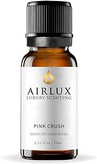 Signature Aroma Oil No. 39 Pink Crush – Passionfruit, Grapefruit, Pineapple – Aroma Oil for Cold Air & Waterless Diffusers and DIY Crafts – 10 mL, 0.34 fl oz Glass Bottle