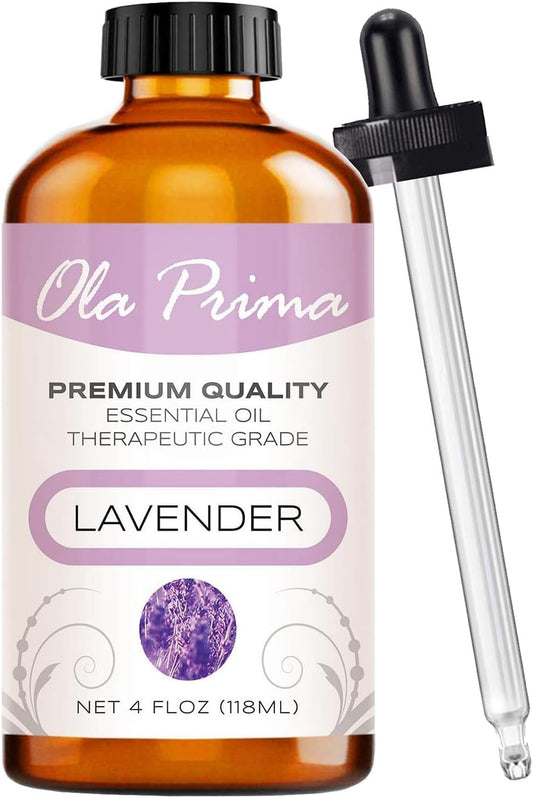 Ola Prima 4 oz Lavender Essential Oil for Diffuser