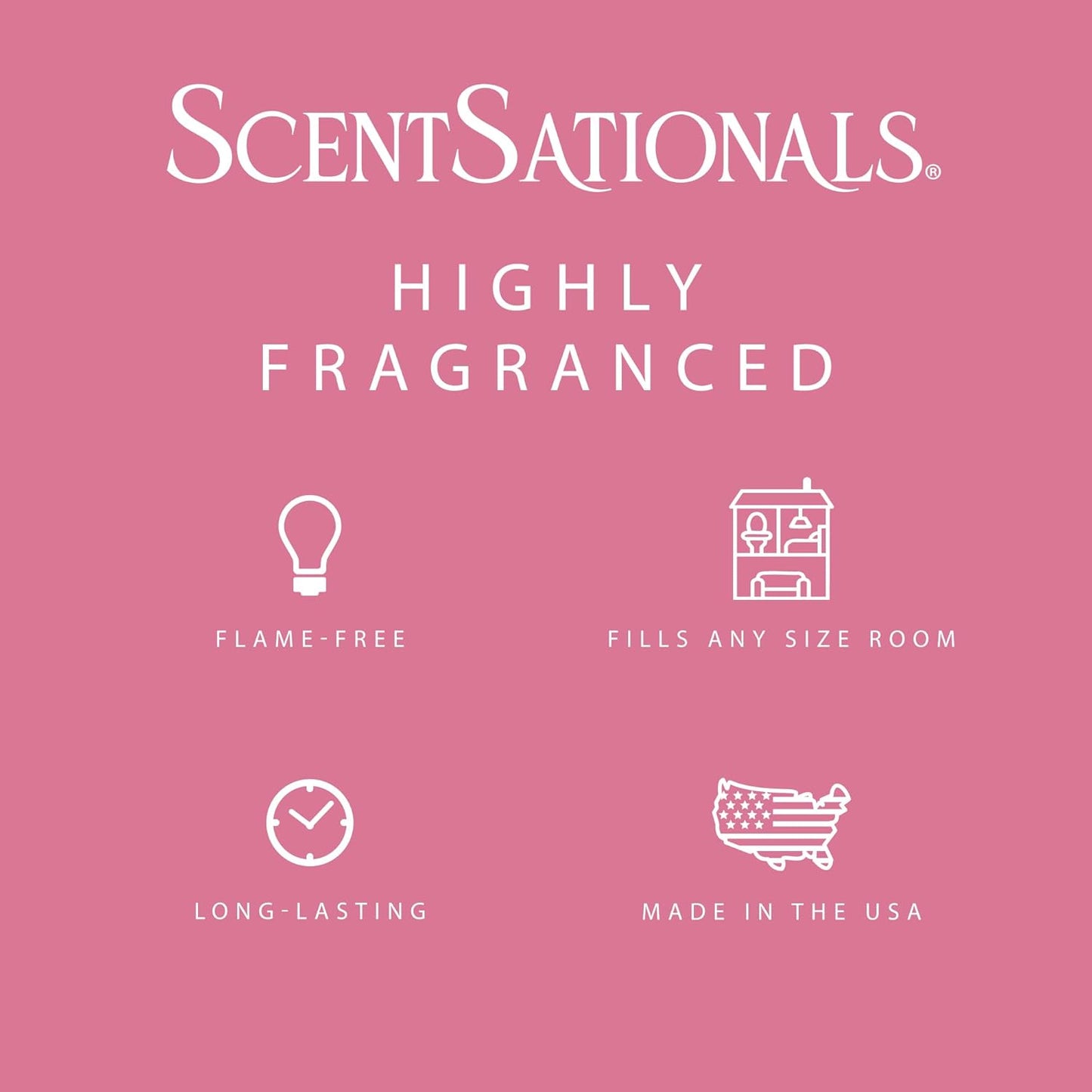 Scentsationals Perfect Day Scented Wax Melts - Orchids, Fresh Air, & Fruit, 10oz (24 Cubes)