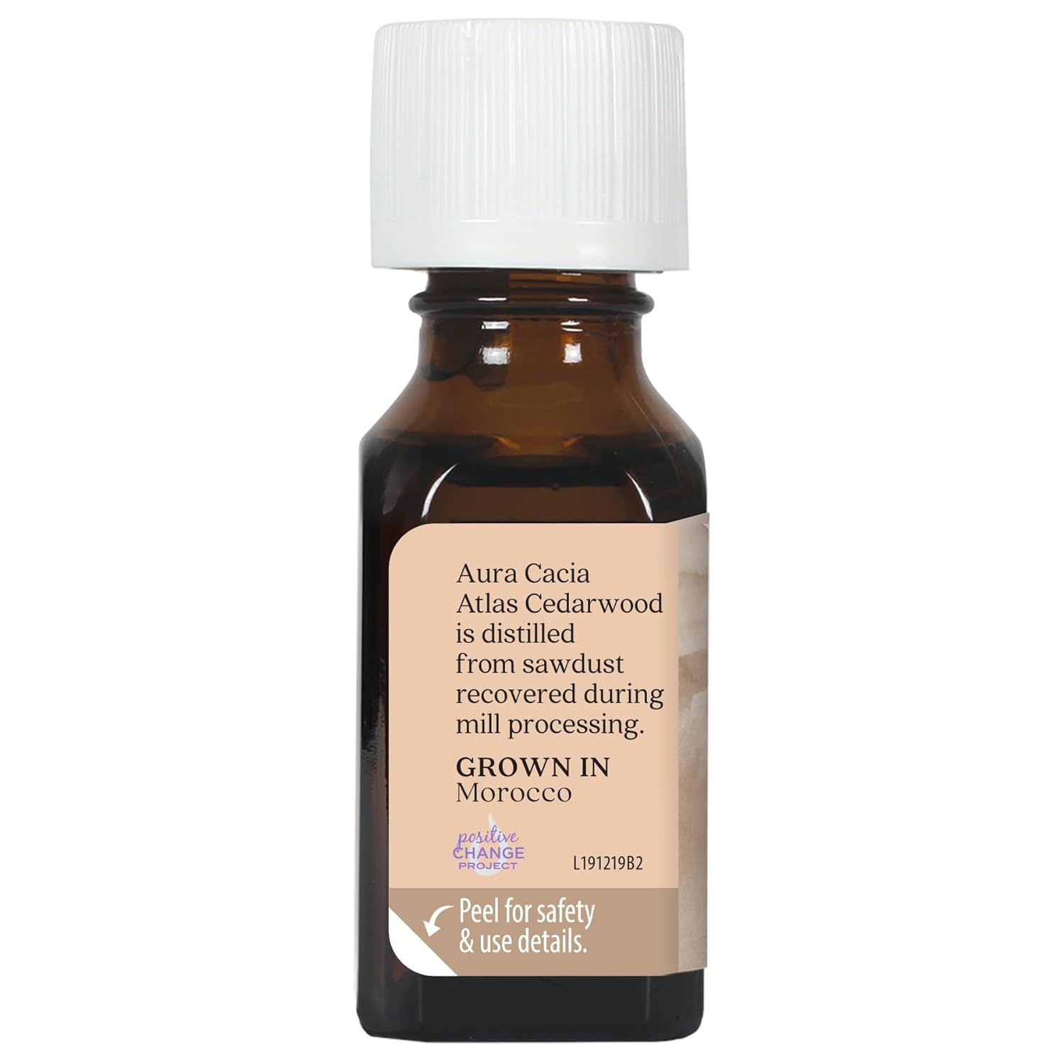 Aura Cacia Atlas Cedarwood Essential Oil, 0.5 Fluid Ounce, Packaging May Vary