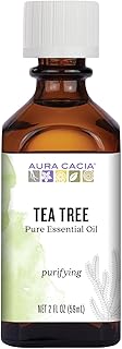 Aura Cacia Tea Tree Essential Oil, Vegan, 2 Fluid Ounces (Pack of 1)