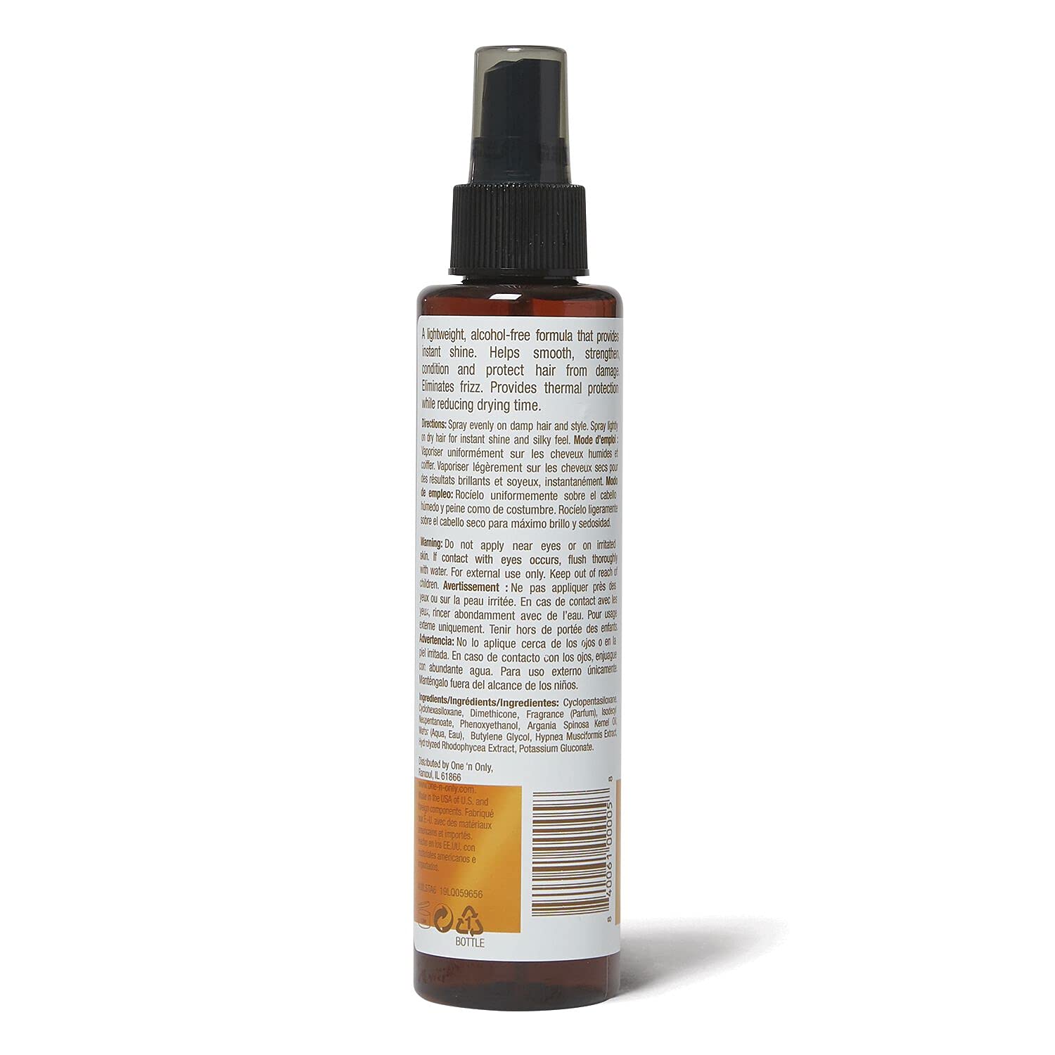 One 'n Only Argan Oil Spray Treatment For Shine 6 oz (2 Pack)