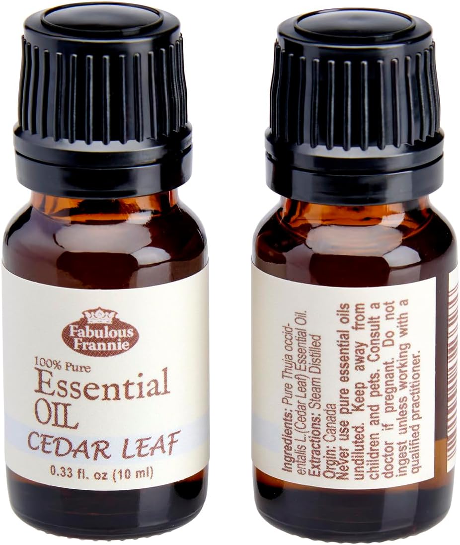 Cedar Leaf Pure Essential Oil 10ml by Fabulous Frannie