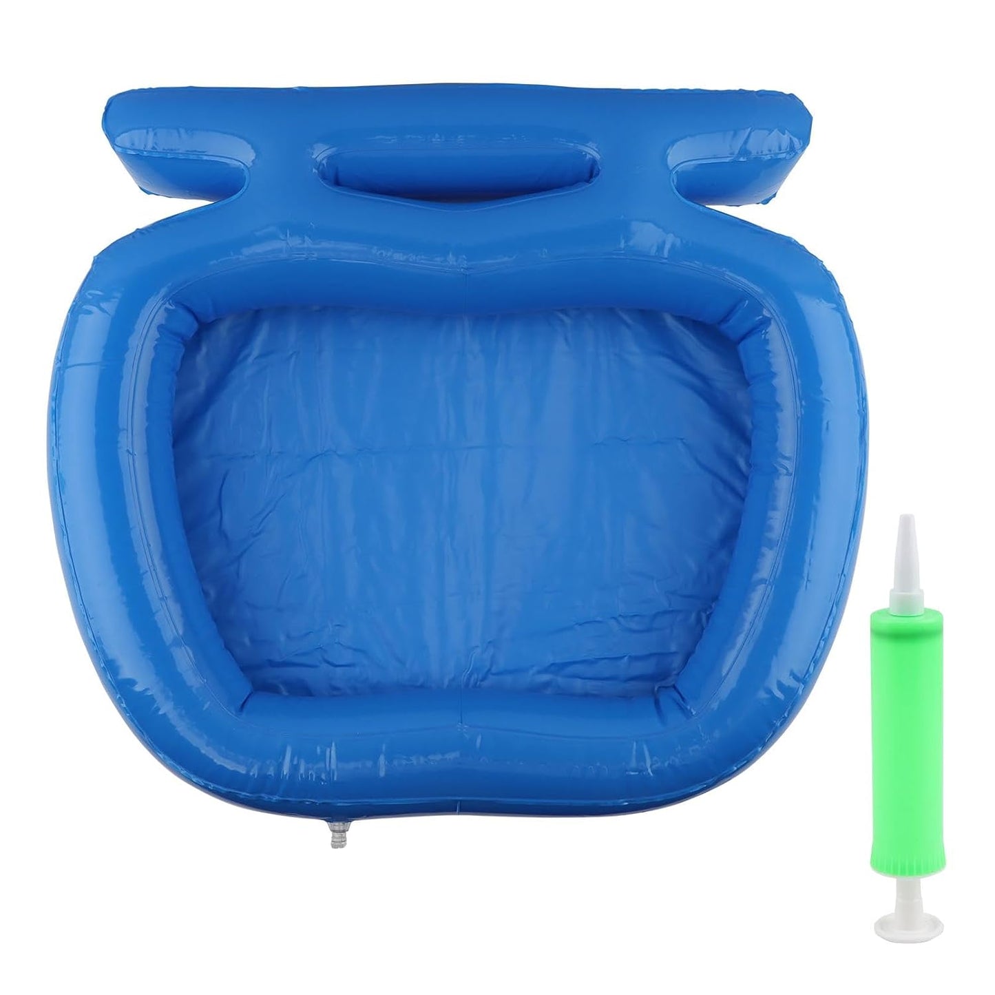 Inflatable Pool Foot Bath, Folding Foot Wash for Pool Entry Ladder