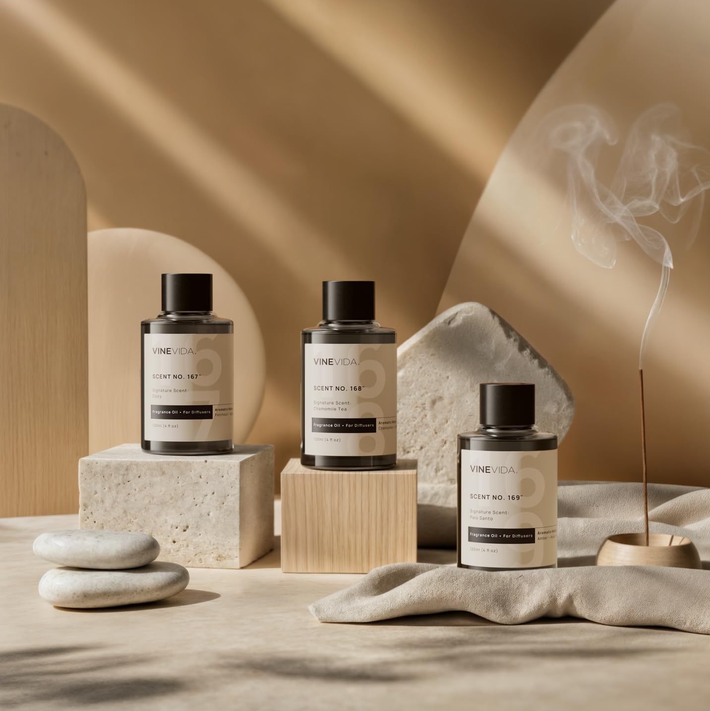 VINEVIDA [4 Fl Oz] Hotel Diffuser Oil | Scent No.1012 Inspired by Ritz Carlton Hotel | Waterless Cold Air Scent Refill | Diffuser Essential Oils - Home Luxury Scents