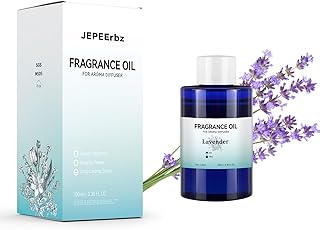 JEPEErbz Lavender Essential Oil Pure for Diffuser (100ml / 3.4oz), Natural, Long-Lasting, Luxury & Sophisticated Scent, Ideal for Hotel Inspired Spaces