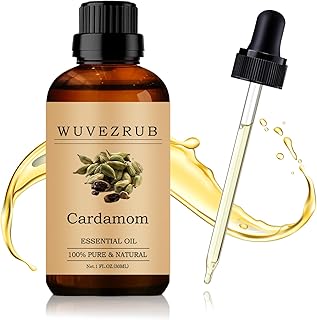 Cardamom Essential Oil 30ML - 100% Pure and Natural Oils for Aromatherapy Diffuser - 1 Fl Oz/Cardamom