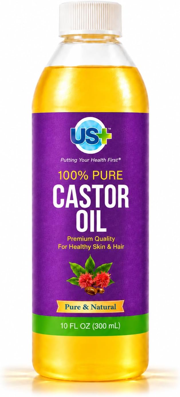 US+ Cold Pressed Castor Oil