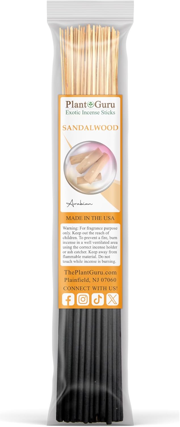 Top 5 Incense Sticks Variety Set Bulk 500 Pack - 11" Sticks, 5 Bundles of 100 Sticks Per Bundle - Dragons Blood, Frankincense and Myrrh, Lavender, Nag Champa, and Sandalwood.