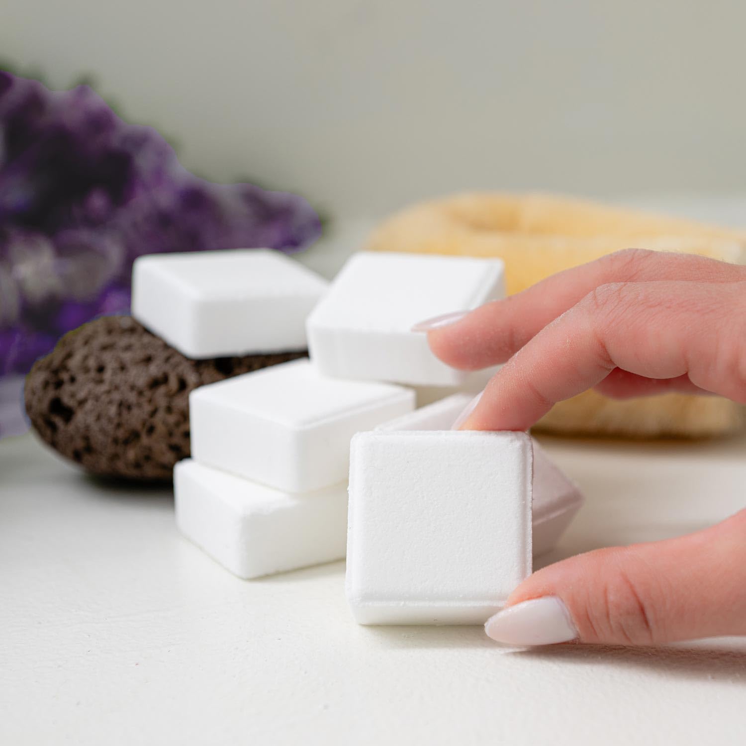 Zensah Calming Lavender Sport Shower Steamers - Made in USA with Essential Oils, Relaxing Aromatherapy Self Care Gifts, Unique Scent Bombs, Birthday Gifts for Runners and Athletes
