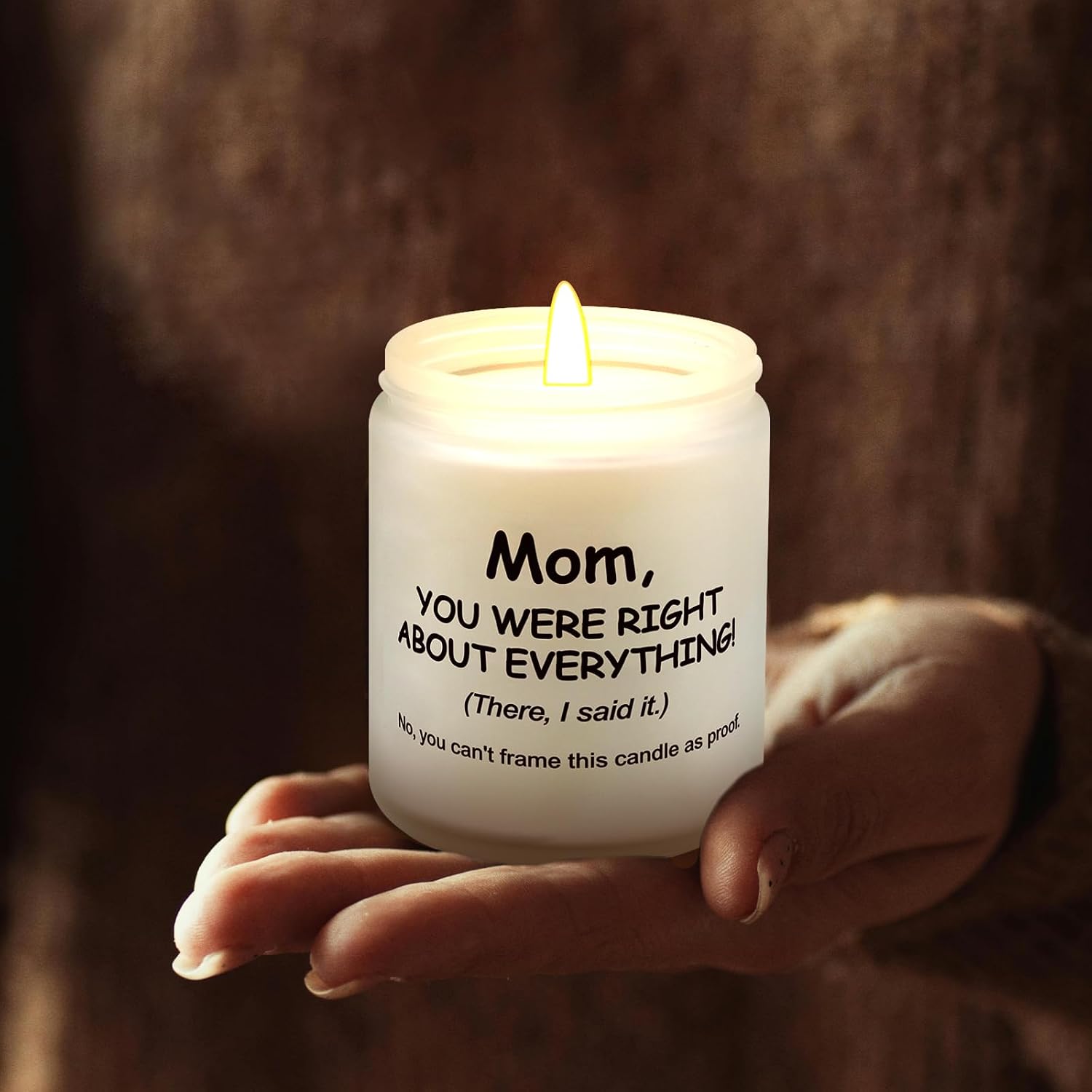 Lihome Mothers Day Gifts for Mom from Daughter Son, Funny Mother's Day, Birthday, Thanksgiving, Christmas Gifts, Vanilla Coconut Candles