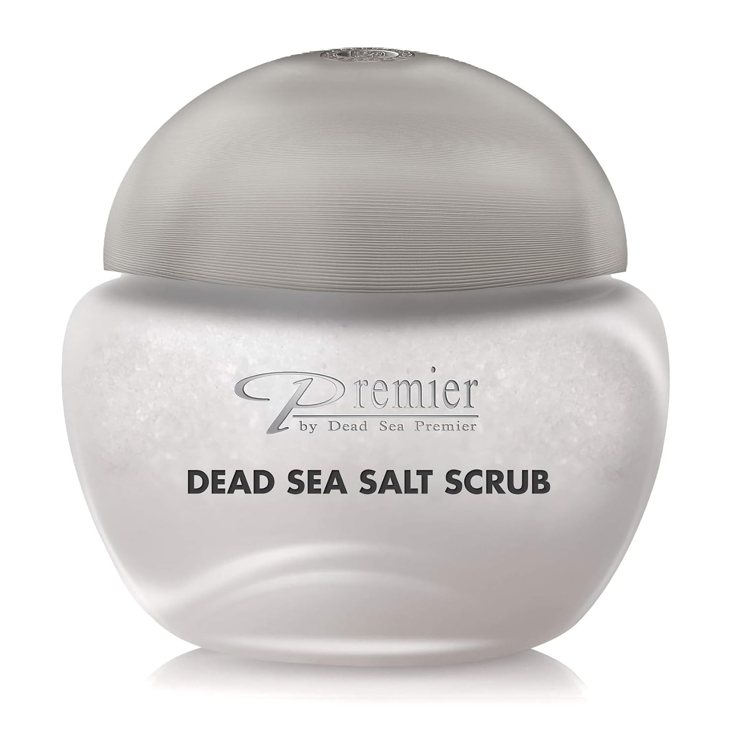 Premier Body Scrub for Dry Skin with Dead Sea Salt, Exfoliating Salt Scrub with Jojoba, Sweet Almond & Grape Seed Oils, Foot and Hand Exfoliator, Vitamin E, Breeze Scent, 10.5 Oz