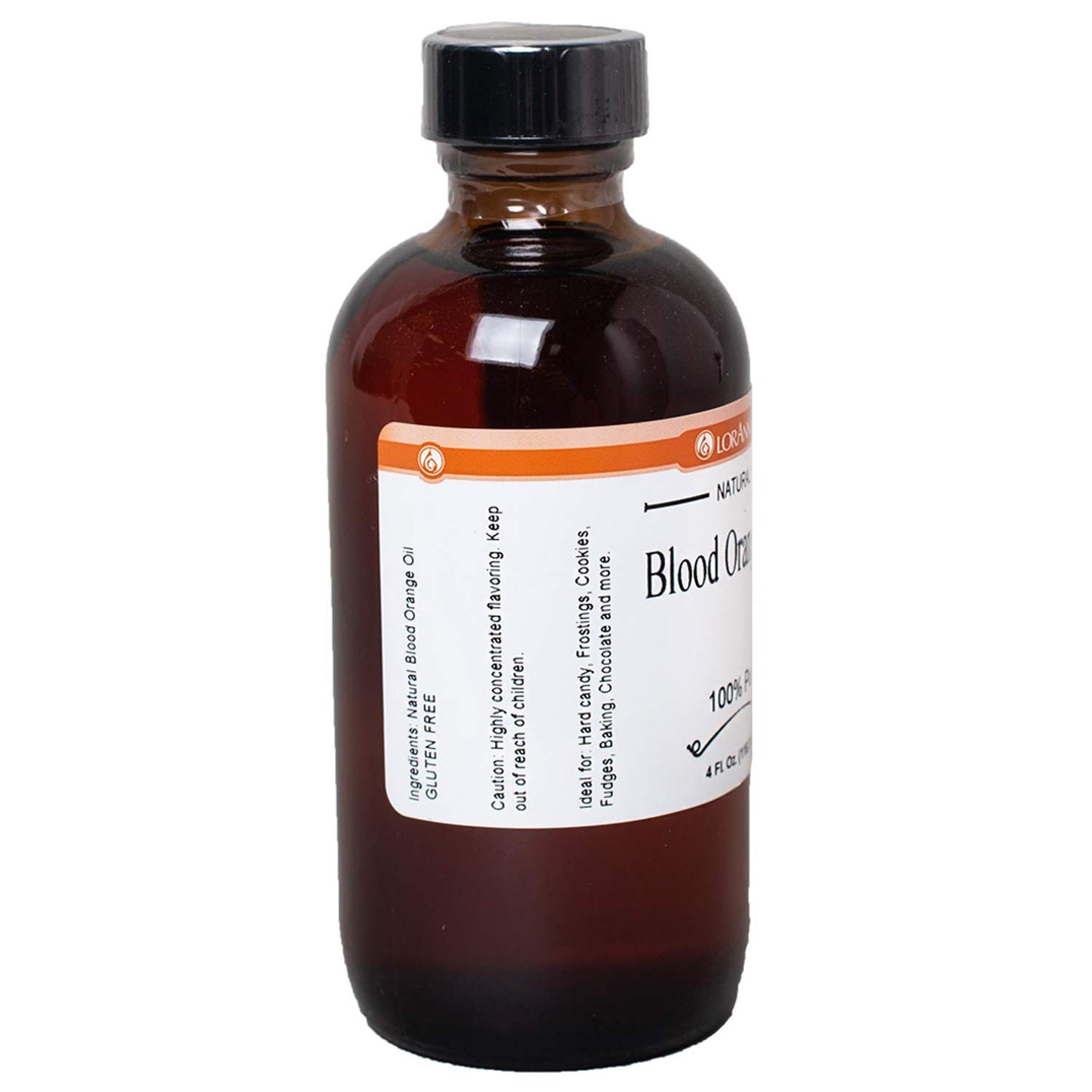 LorAnn Blood Orange Oil SS, Natural Flavor, 4 ounce bottle
