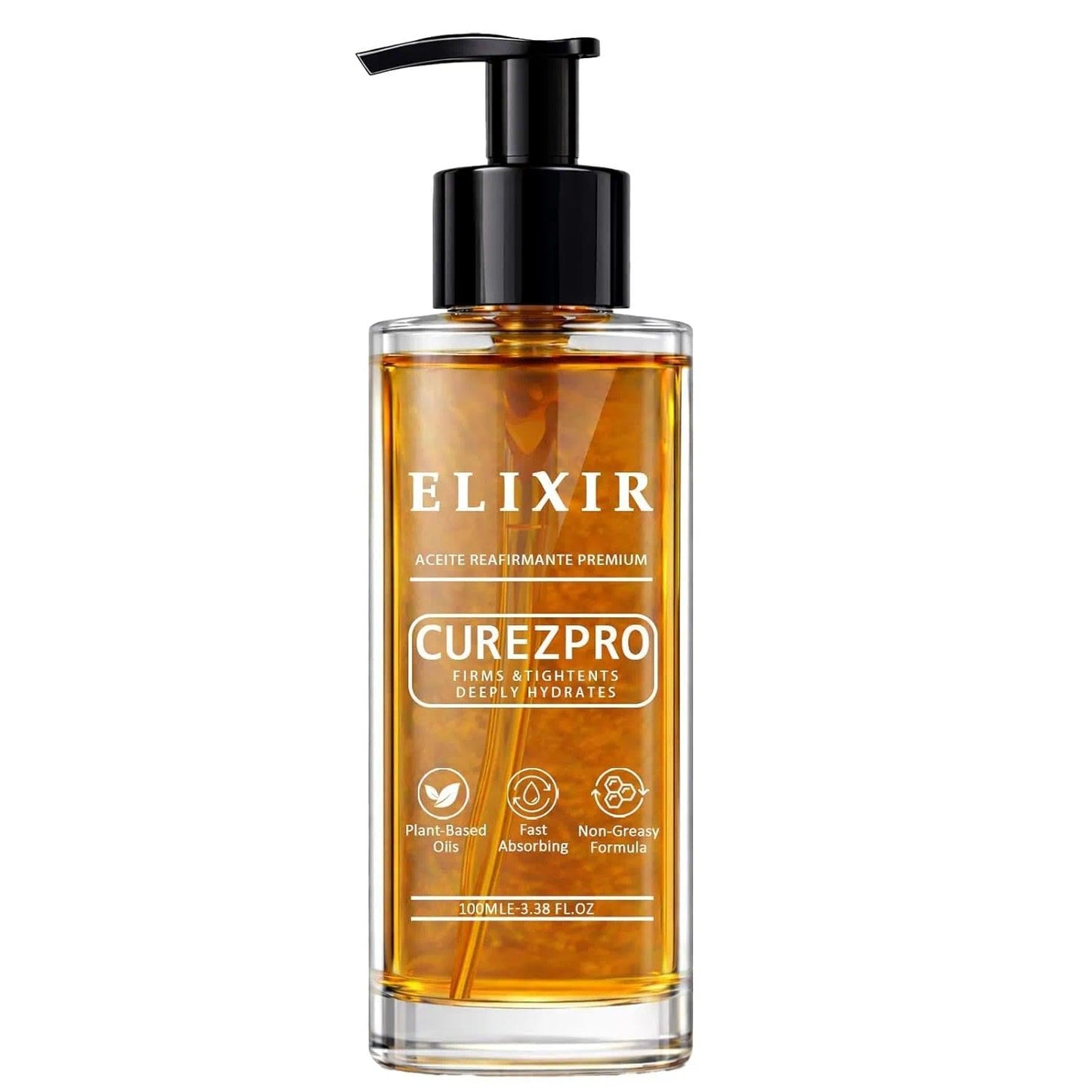 Body Oil - Lightweight Firming & Hydrating Body Oil with Sweet Almond, Argan, Shea, Cocoa Butter & Vitamin E - For Dry, Dull, Mature-Looking Skin - 100ml(1pc)