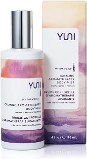 YUNI Aromatherapy Body Mist | Essential Oil Spray for Stress Relief | Essential Mist Spray | Bergamot & Neroli | Body Spray