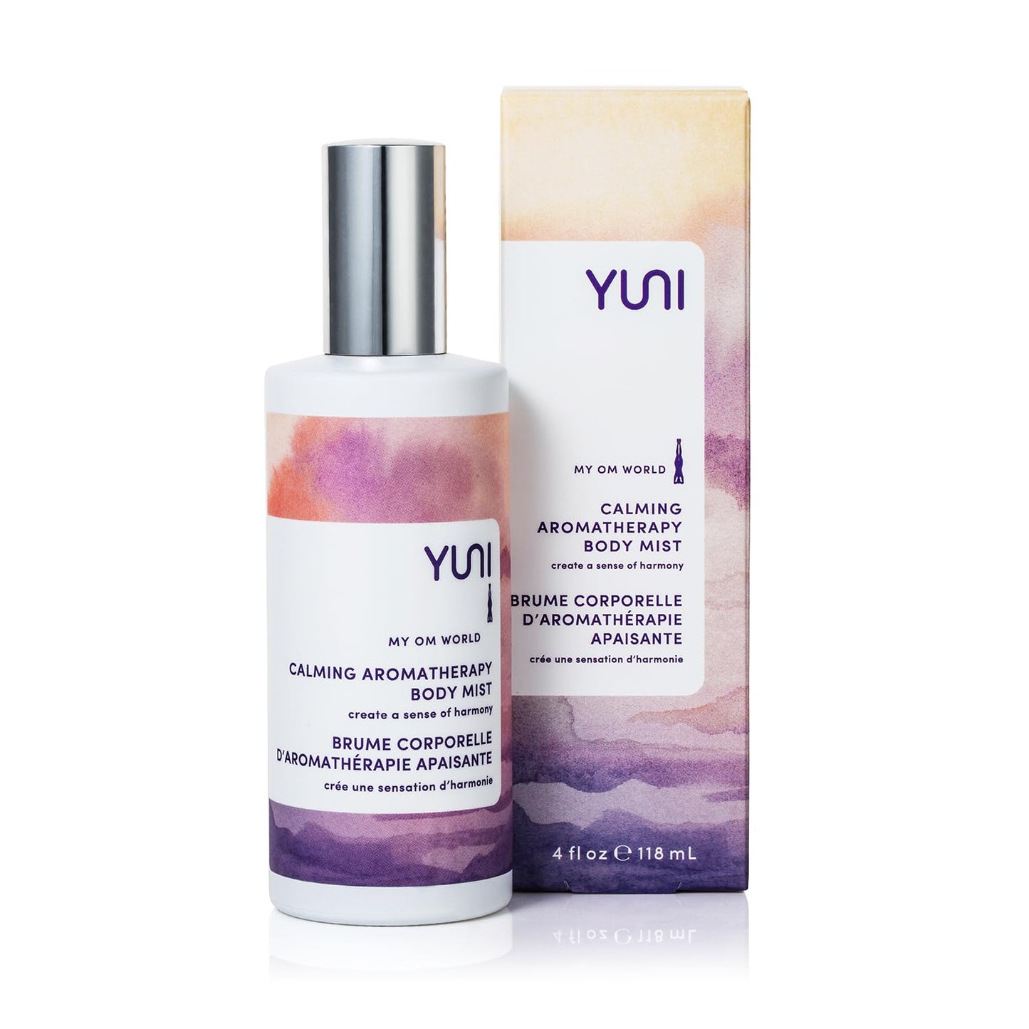 YUNI Aromatherapy Body Mist | Essential Oil Spray for Stress Relief | Essential Mist Spray | Bergamot & Neroli | Body Spray