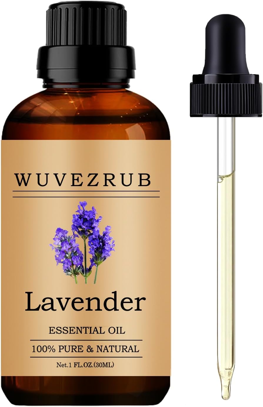 Lavender Essential Oils, 30ML Pure Essential Oil for Aromatherapy Diffuser - Lavender /1 Fl Oz
