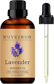 Lavender Essential Oils, 30ML Pure Essential Oil for Aromatherapy Diffuser - Lavender /1 Fl Oz