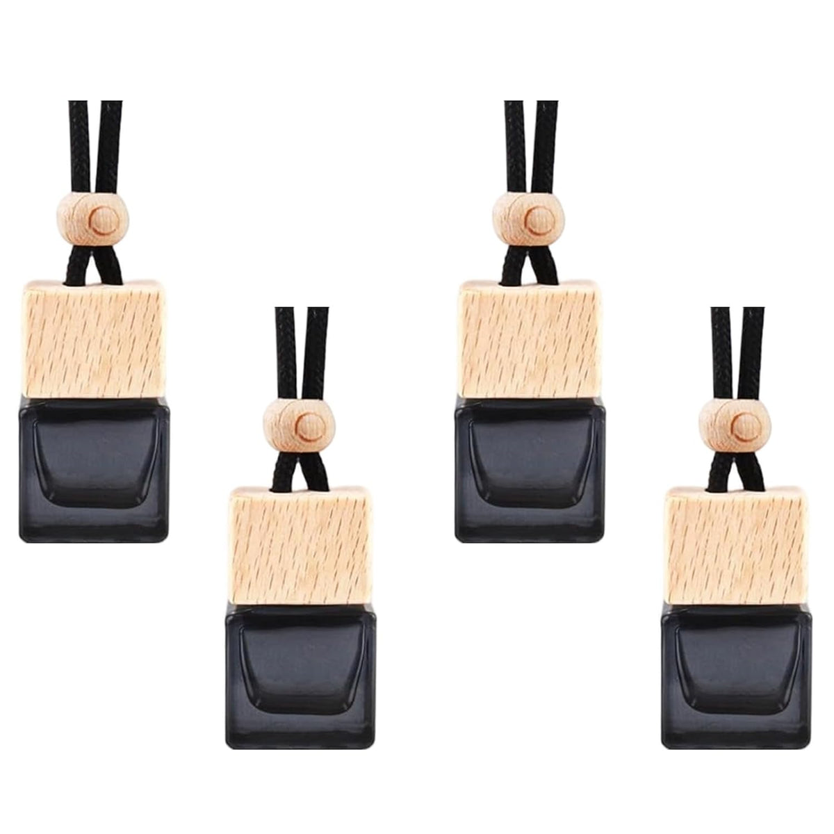 4 Pcs Hanging Car Air Freshener Bottles