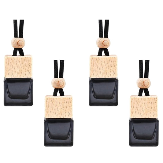 4 Pcs Hanging Car Air Freshener Bottles