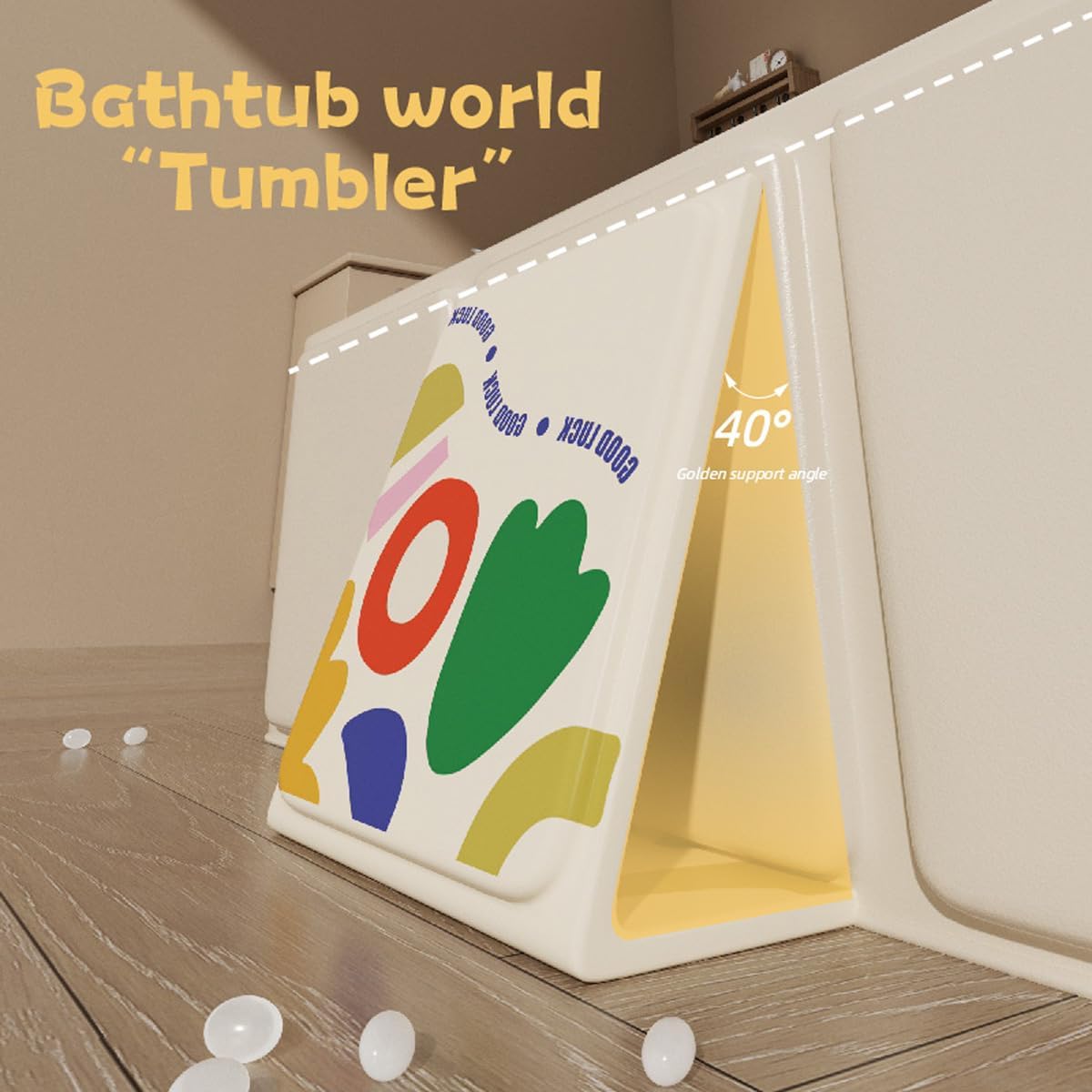 Foldable Baby Bathtub, Collapsible tub for Kids, Small Bathtub for Bathing, Portable Bathtubs for SPA Tub, Easy Storage for Small Spaces, Effortless Folding Bathtubs (Green)