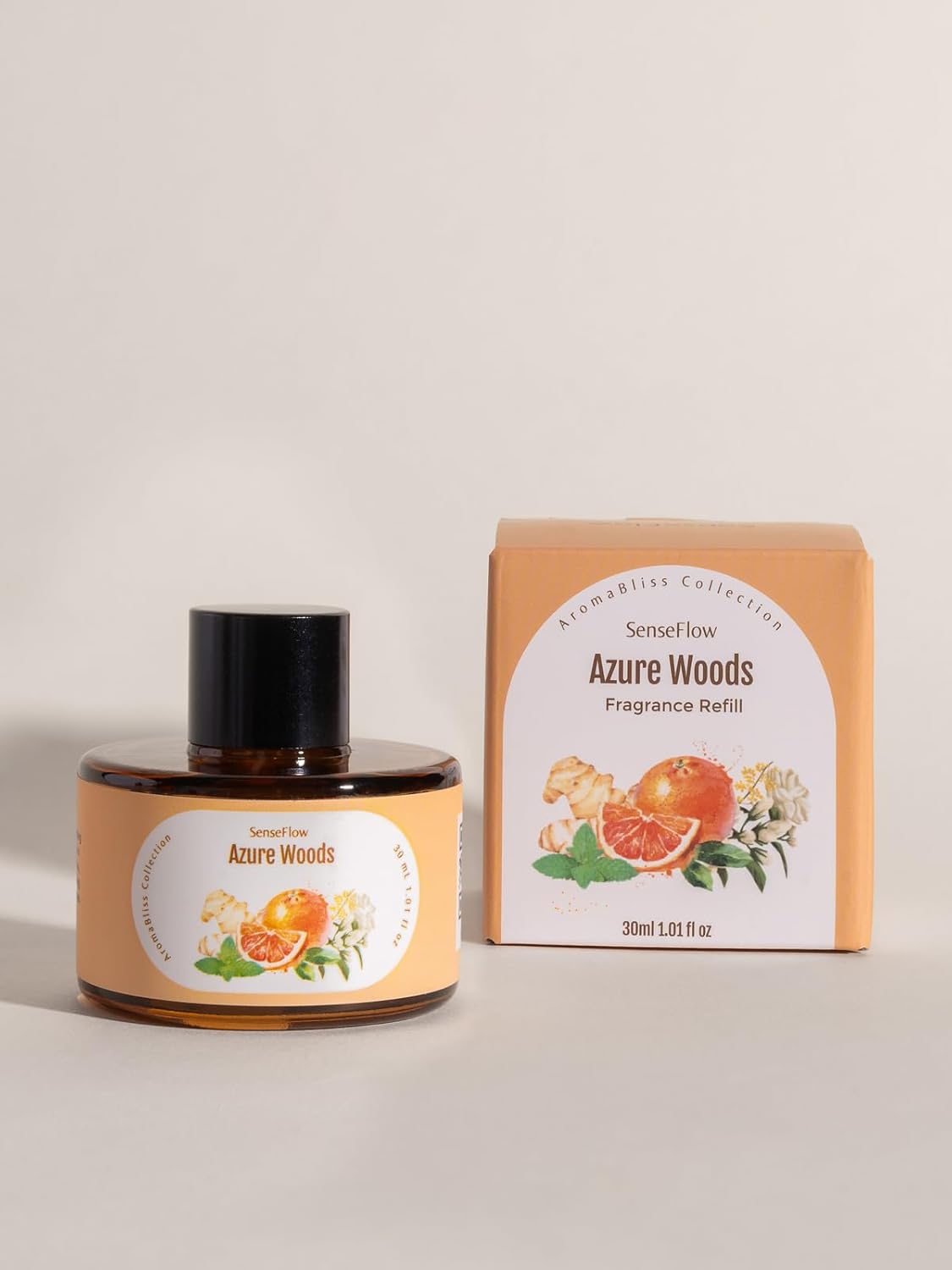 Essential Oil Refill 1.02oz/30ml for SF101/SF101S Waterless Aromatherapy Diffuser