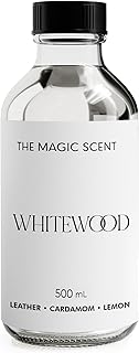 The Magic Scent Whitewood Diffuser Oil - Hotel & Home Luxury Scents Inspired by 1 Hotel Miami, Compare to My Way Diffuser Oil Scents for Home, Designed for Use in All Diffusers - 16.9 fl oz, 500 mL
