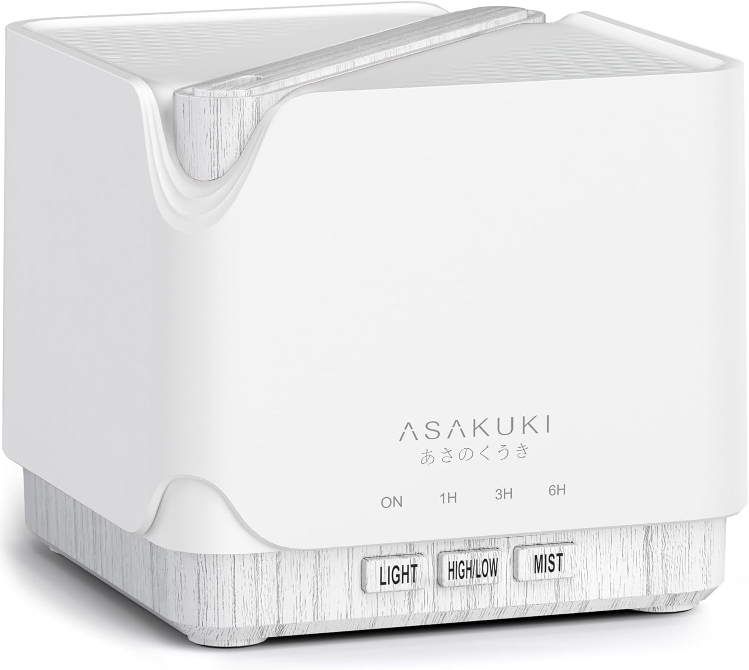 ASAKUKI Essential Oil Diffuser for Home, Large 700 ml Humidifier with Automatic Shut-Off, Quiet Aromatherapy Diffuser with 7 LED Lights for Living Room, Kitchen, Bedroom, Hotel - White