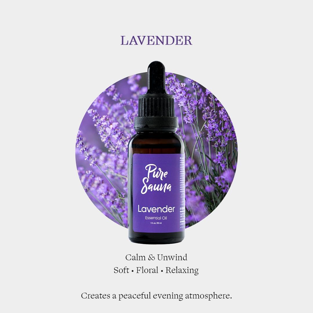 Lavender Essential Oil - 100% Pure Lavandula Angustifolia for Diffusers & Home Fragrance Scent (1 fl oz / 30 ml)