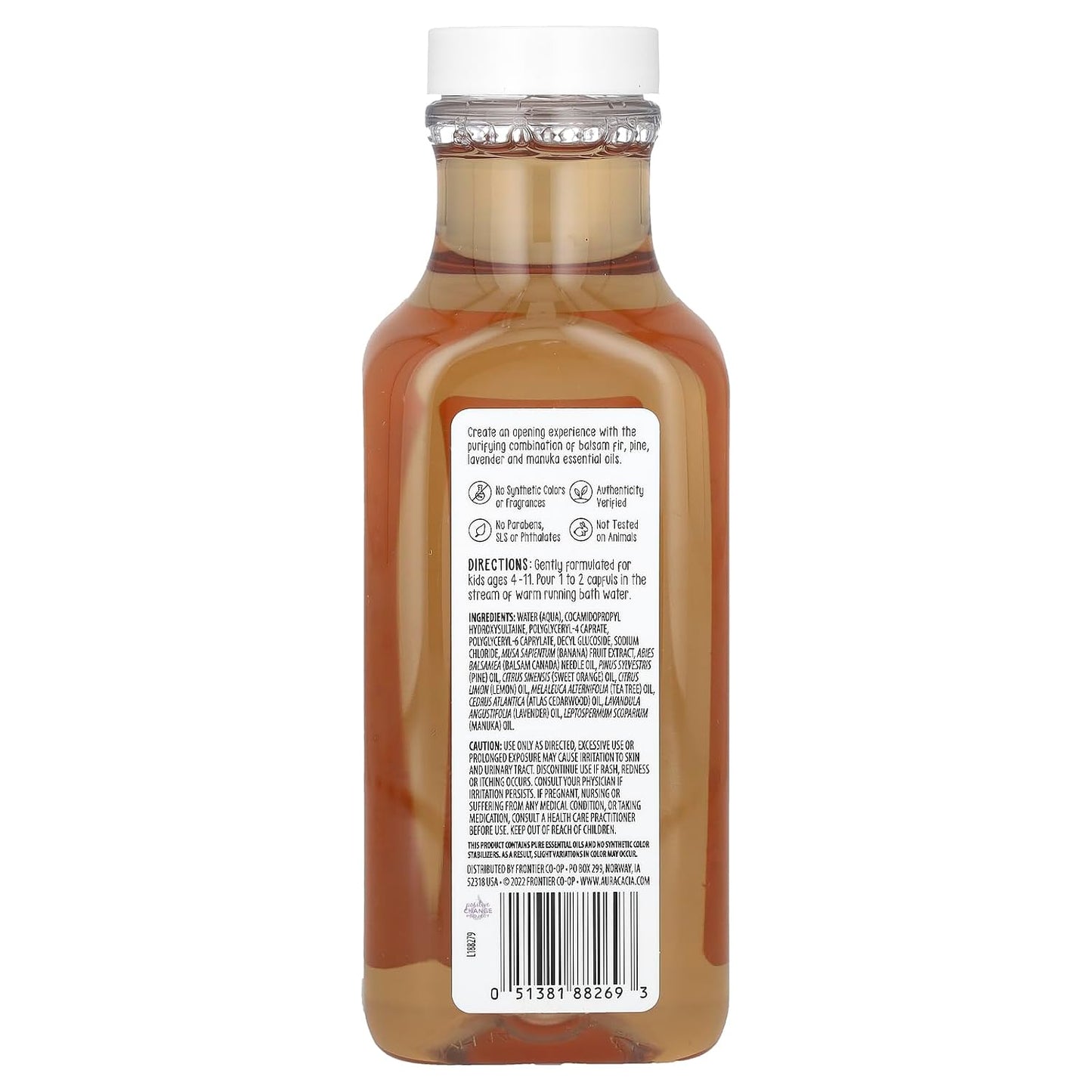 Aura Cacia Kids Clearing Bubble Bath 13 fl oz