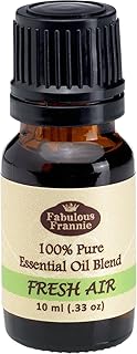 Fabulous Frannie Fresh Air Essential Oil Blend Pure, Undiluted Essential Oil Blend of Tangerine, Bergamot, Ylang Ylang and Spearmint 10ml (Pack of 1)