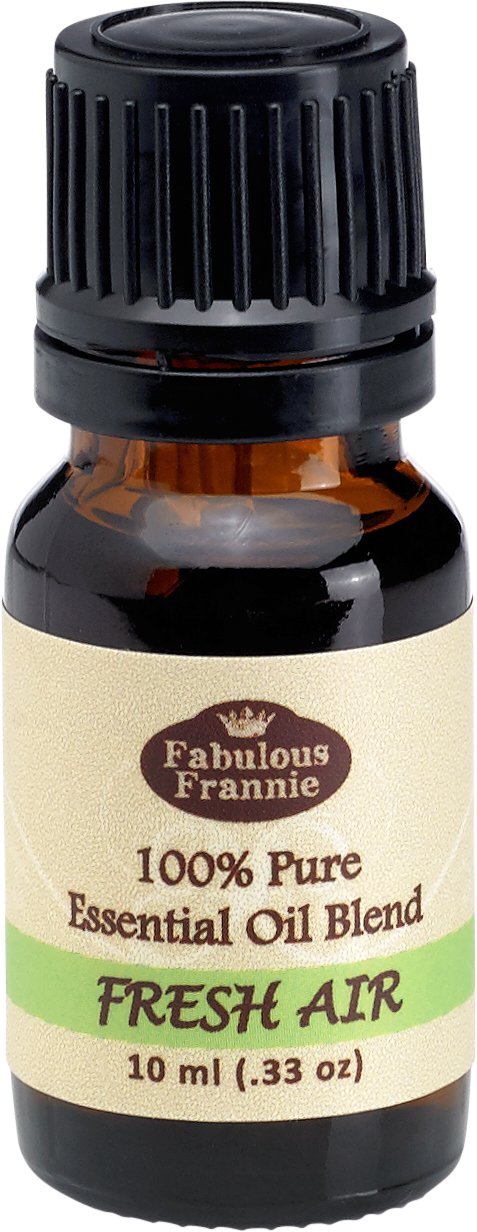 Fabulous Frannie Fresh Air Essential Oil Blend Pure, Undiluted Essential Oil Blend of Tangerine, Bergamot, Ylang Ylang and Spearmint 10ml (Pack of 1)