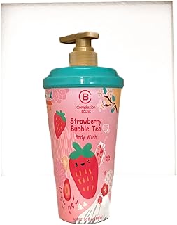 Complextion Boutik Strawberry Bubble Tea Body Wash (Pack of 1)