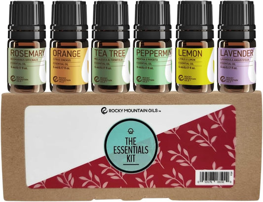 Rocky Mountain Oils The Essentials Kit - Includes Lavender