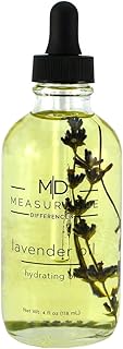 Measurable Difference Lavender Hydrating Oil for Face & Body, 4 oz - Peaceful and Calming Blend to Soothe and Hydrate Skin