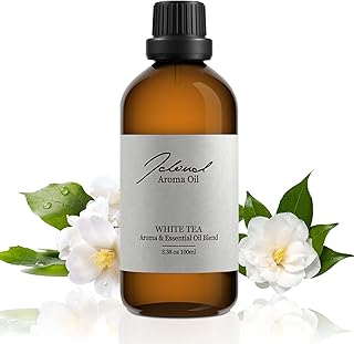 JCLOUD White Tea Hotel Diffuser Oil, Aromatherapy Essential Oils Blend for Ultrasonic and Waterless Diffuser, Home Luxury & Hotel Scents 100mL