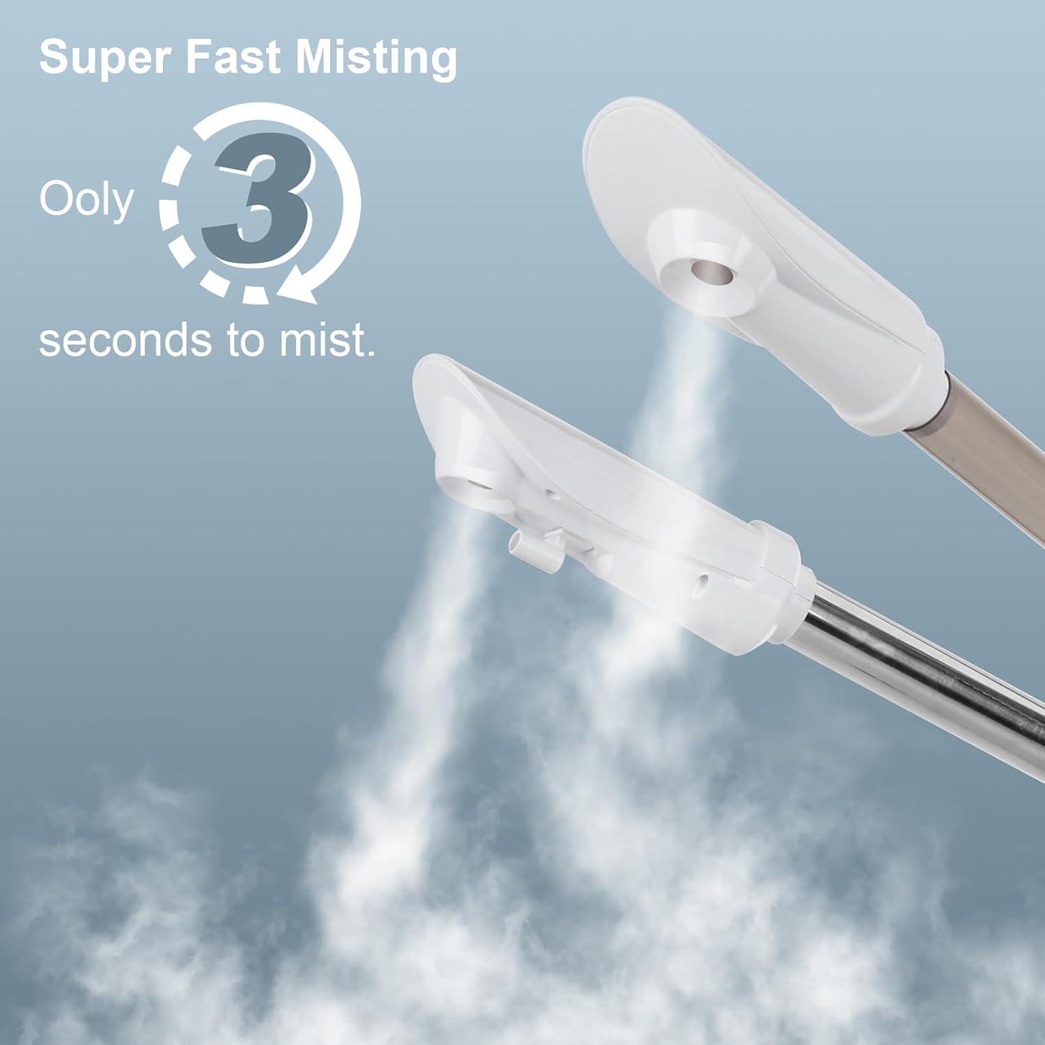VARIPOWDER 3 in 1 Professional Facial Steamer for Face with Hot & Cold Nozzle 5X Magnifying Lamp Face Steamer for Esthetician vaporizador Facial Use at Home or Spa