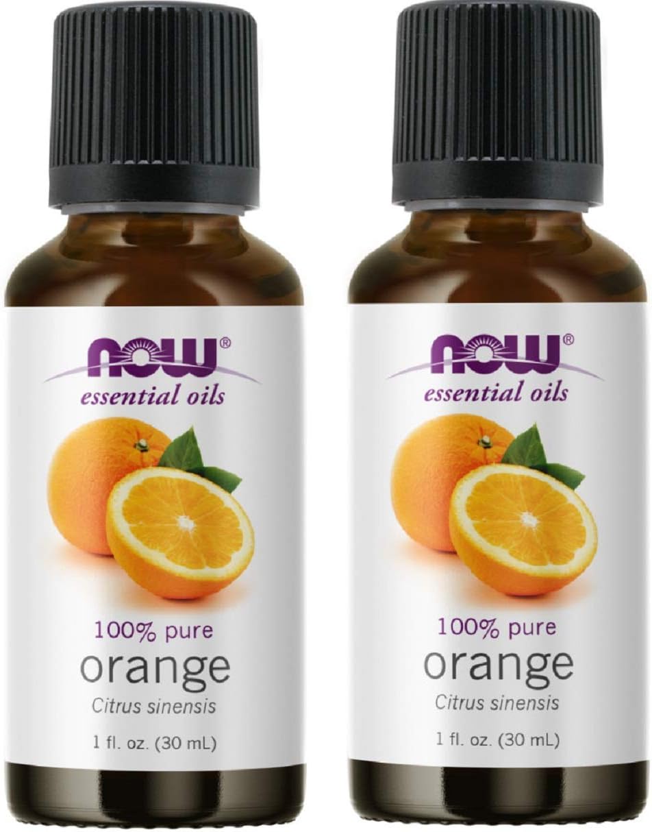 NOW Essential Oils, Organic Orange Oil, 1-Ounce