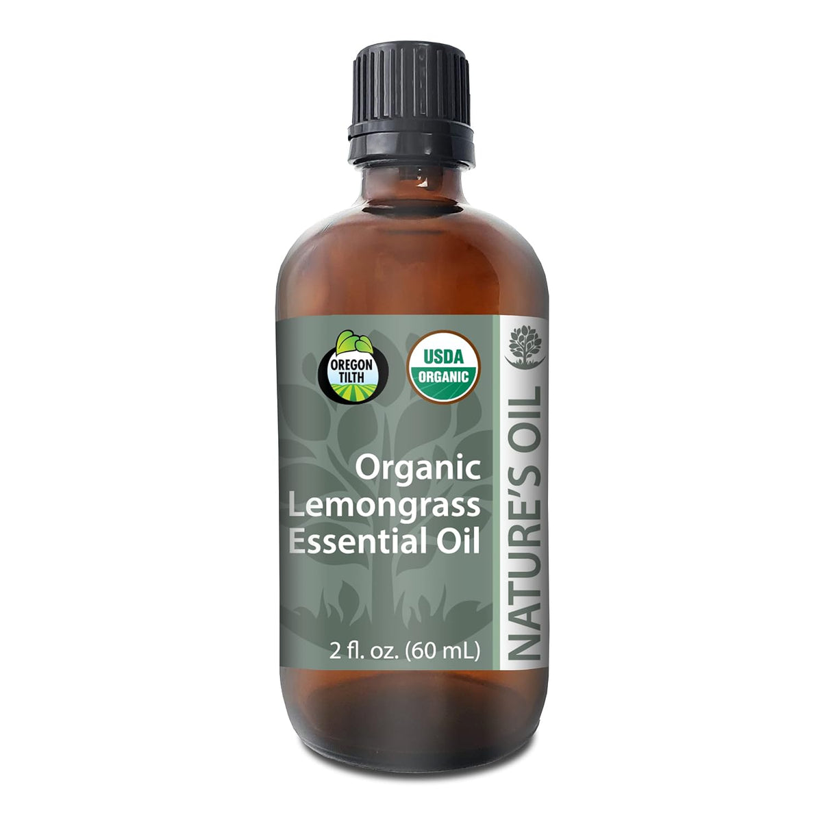 Best Lemongrass Essential Oil Pure Certified Organic Therapeutic Grade 60ml