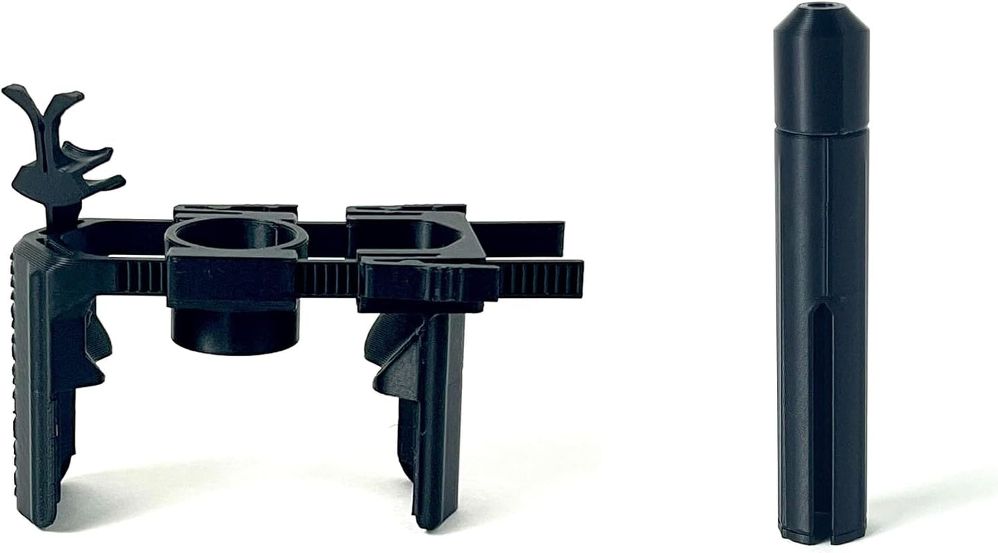 Wick Set Go Candle Wick Adjustable Centering Tool (Black - 1 Pack)