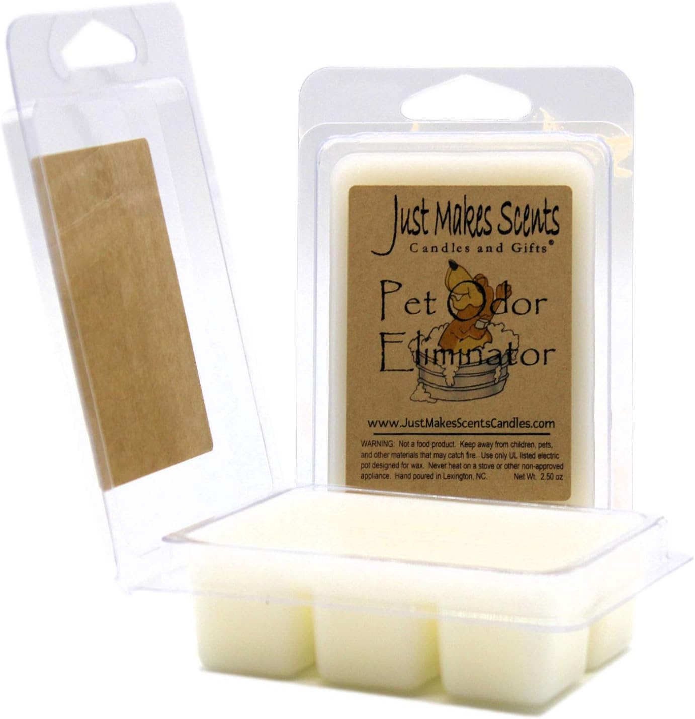 2 Pack - Pet Odor Eliminator Wax Melts | Neutralizes Bad Odors | Hand Poured in the USA