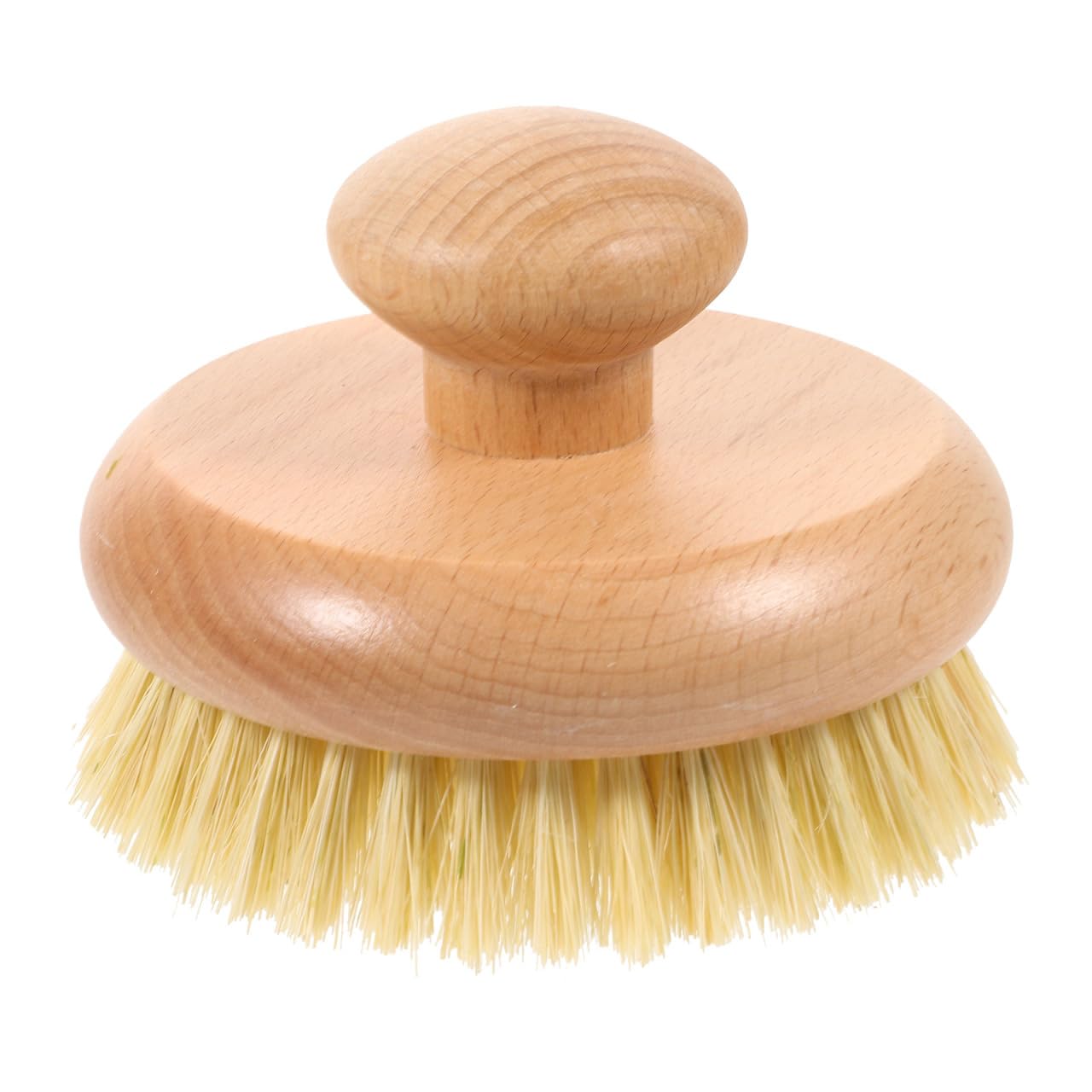 Shower Brush Handle Back Scrubber Body Exfoliator Wood Body Brush Bath Shower Brush for Wet or Dry Brushing