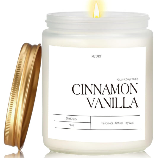 Cinnamon Vanilla Candles for Home Scented