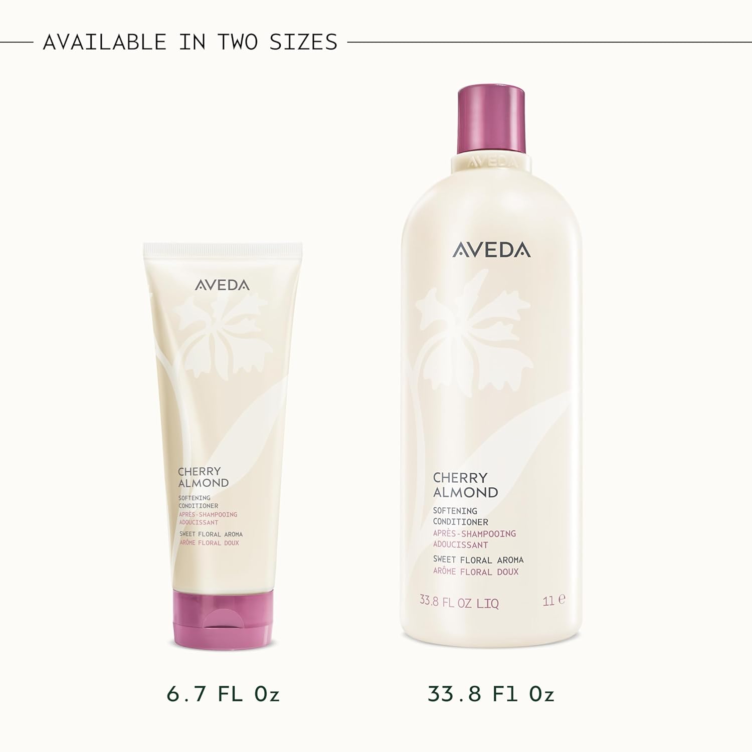 Aveda Cherry Almond Softening Conditioner | for Normal to Dry Hair | 98% Naturally Derived* | with Coconut Oil & Shea Butter | Silicone Free | Iconic Aroma of Tonka, Orange, Ylang Ylang