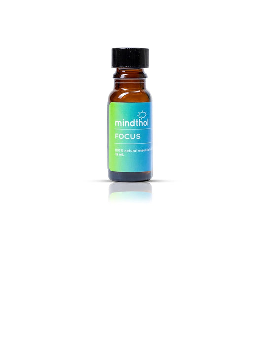 Focus Essential Oil 15ml - 100% Pure Blend for Mental Clarity