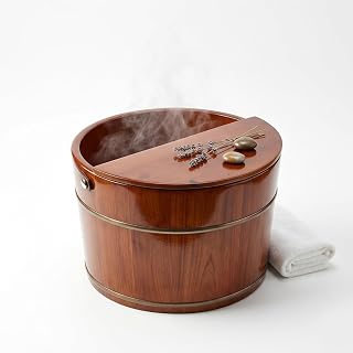 Foot Spa Bath Massager with Heat and Bubble, Electric Foot Bath Massager with Massage Rollers, Deep Foot Soak Tub for Adults, Heated Foot Spa for Relaxation, Pedicure Foot Spa for Home Use With lid