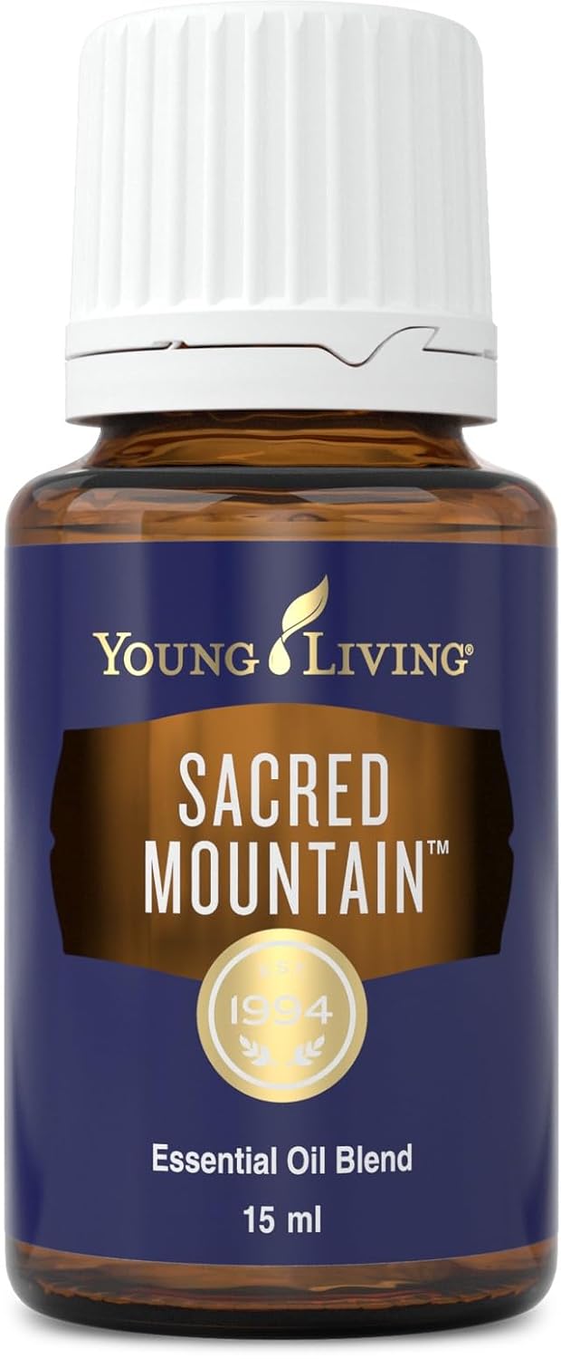 Young Living Sacred Mountain Essential Oil Blend | 15 ml | Inspiring and Grounding Aroma | Perfect for Diffusers or Topical Use | Seed to Seal Quality