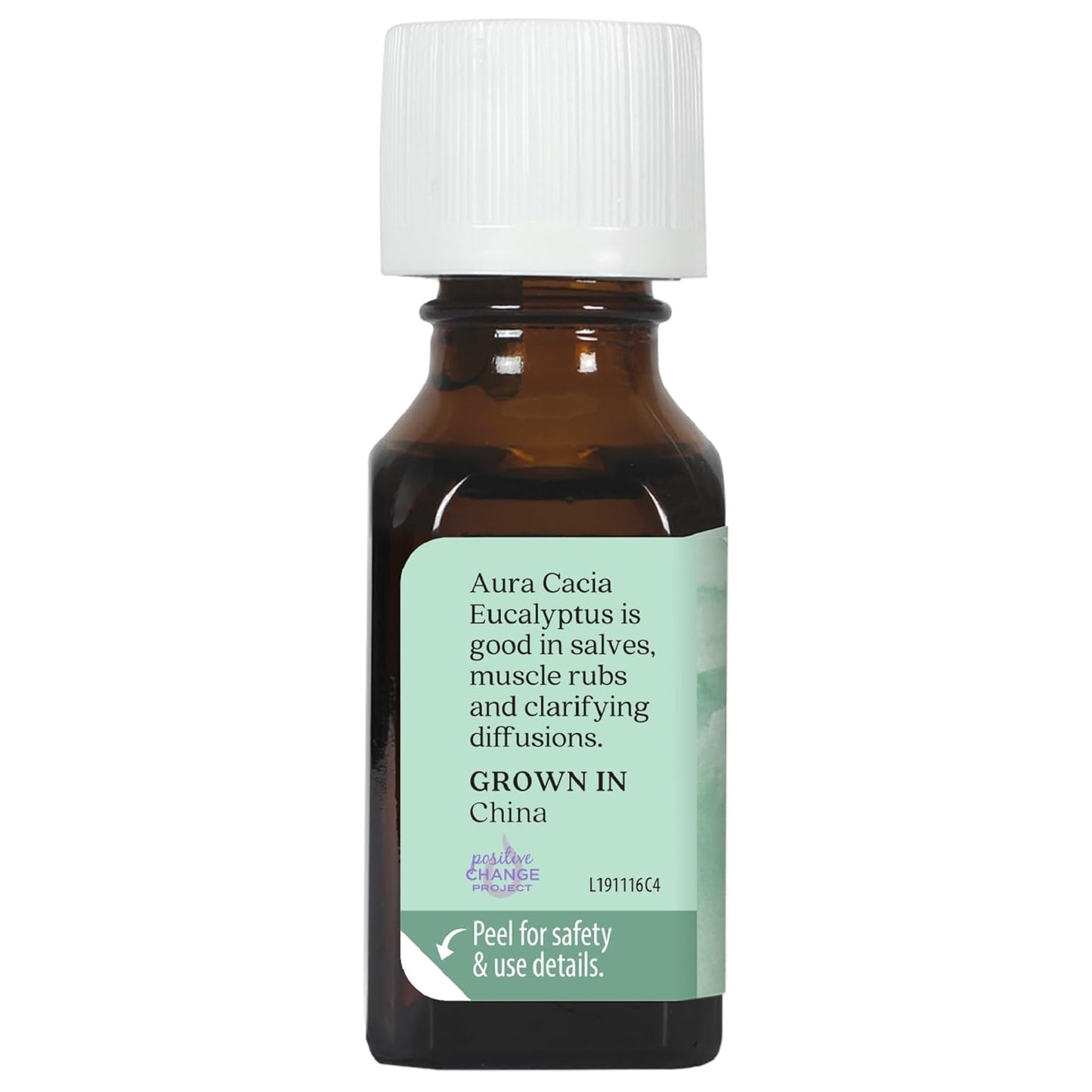 Aura Cacia Pure Essential Oil, Eucalyptus, 0.5 Fluid Ounce