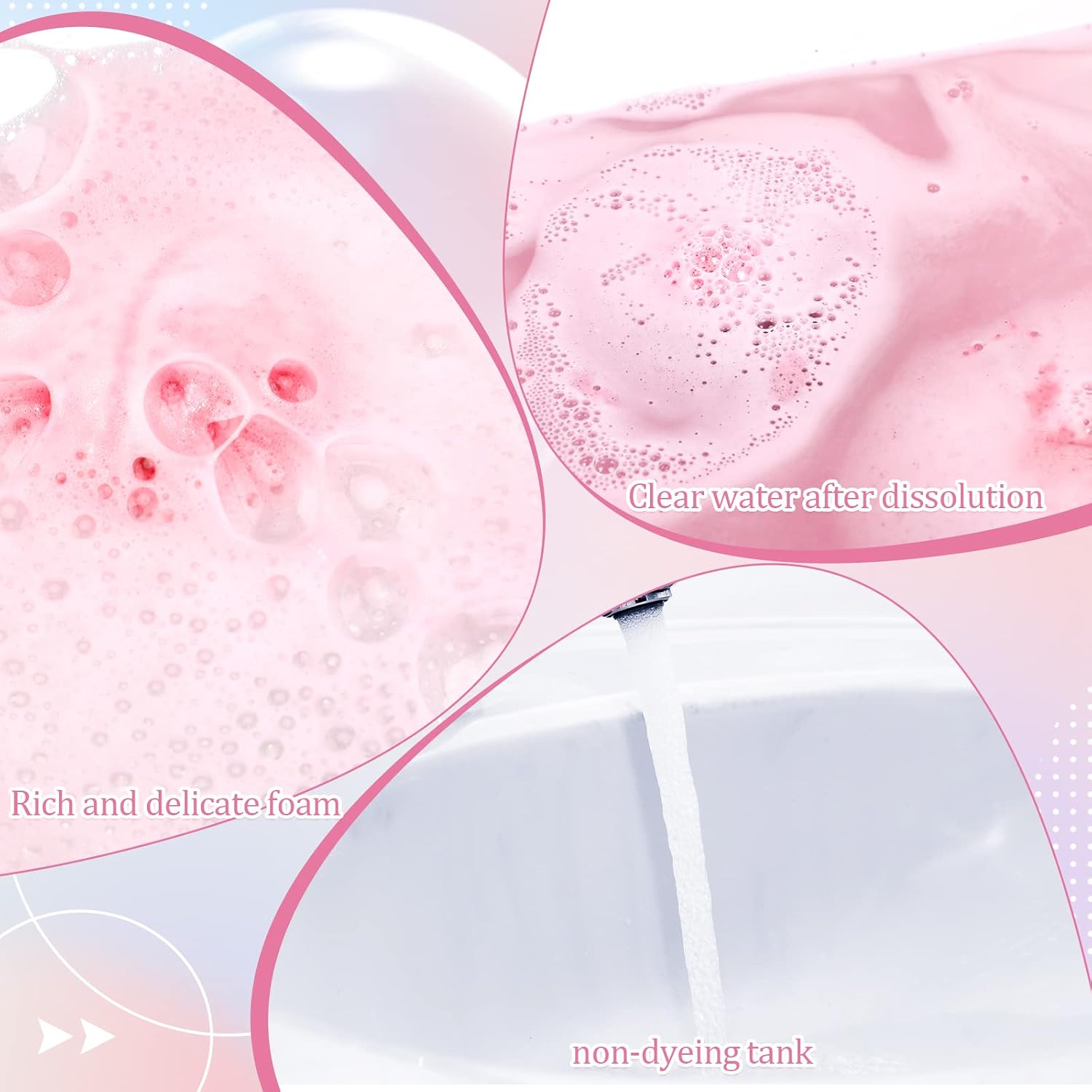 Demissle 20 Pcs 0.53 oz Bath Bombs Bath Fizzies Mini Bath Balls for Women Relaxing Refreshing Bath Bombs Gift Set with Glitter for Bubble Spa(Pink)